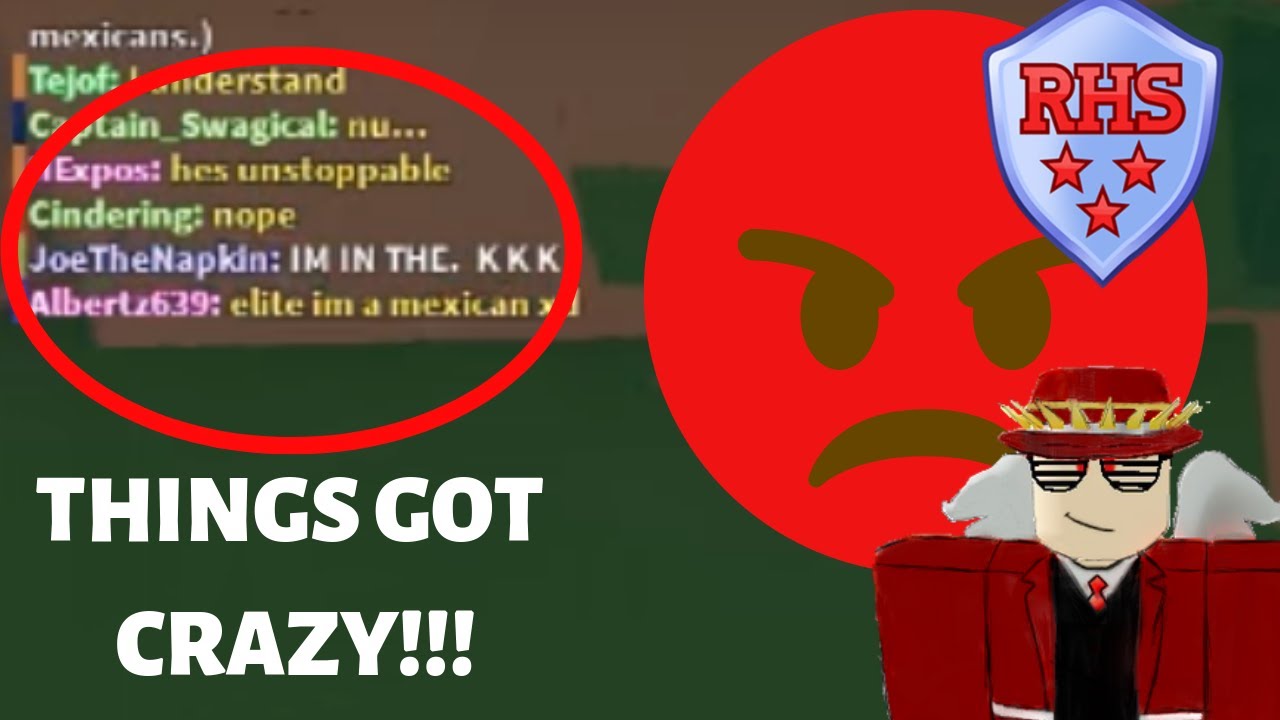 ROBLOX | RHS Chat Fight w/Cindering