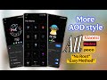 Top 10+ Hidden AOD Styles for Xiaomi/Redmi/POCO Phones.(No Root) Easy Method
