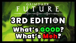 Grimdark Future 3.0 NEW RULES (OnePageRules) - Discussion