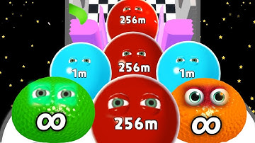 Satisfying Mobile Game / Into the crowd - number run 2048 gameplay walkthrough Mobile Android iOS