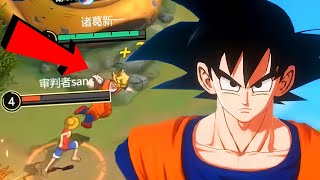 Goku is BROKEN in This Anime Game | Codename JUMP MOBA