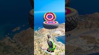 Gta V Dangerous Stunt On Mount Chiliad Episode.67 #Shorts