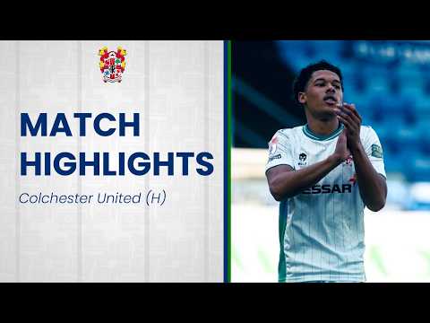 Match Highlights | Tranmere Rovers vs Colchester United (2025/26) — football highlights