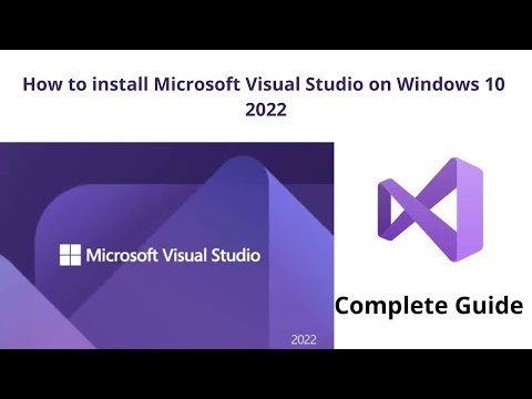 How to Install Microsoft Visual Studio 2022 on Windows 10|Download and Installation| Complete Guide