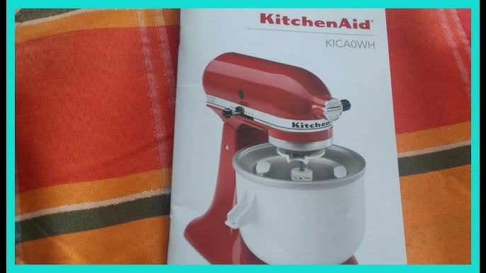 Best Buy: KICA0WH Ice Cream Maker for Most KitchenAid Stand Mixers KICA0WH