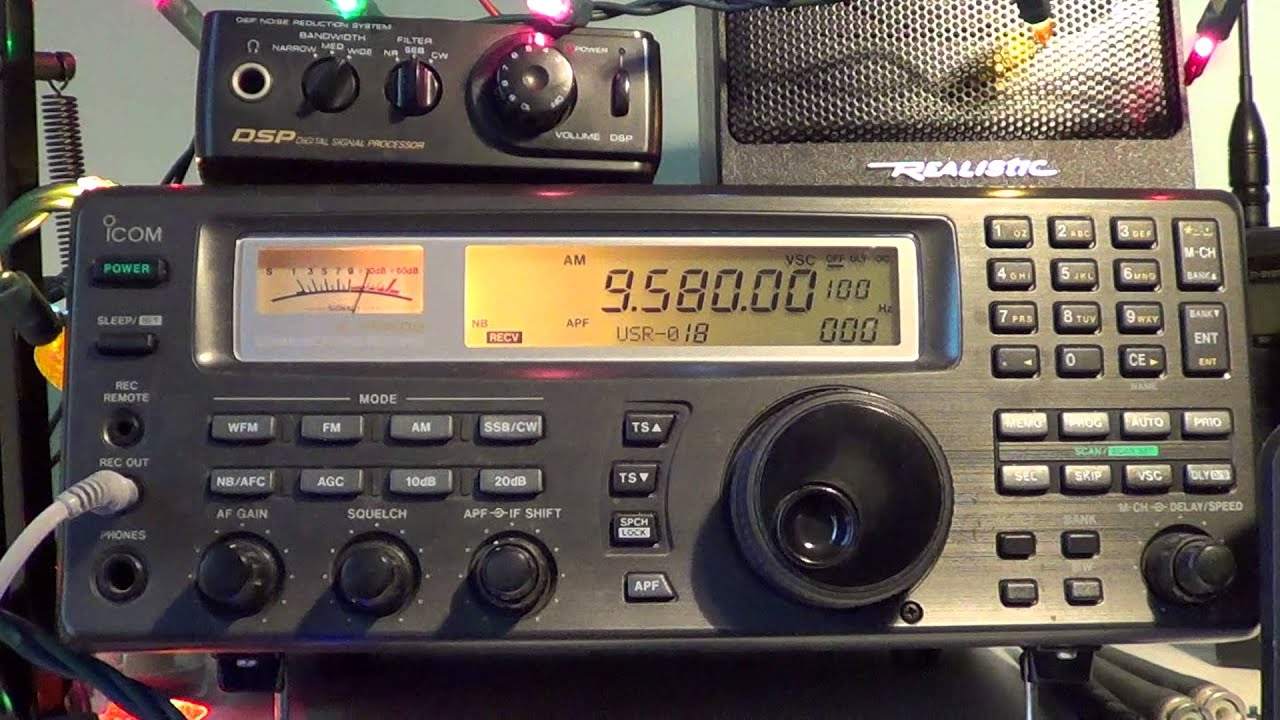 Radio Australia 9580 Khz 1345 UT on Icom IC R8500 - YouTube