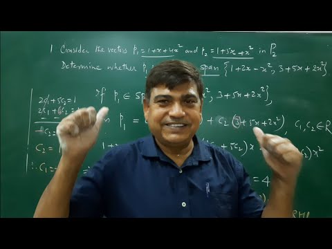 Linear Algebra:Linear Combinations-1(B.Sc.