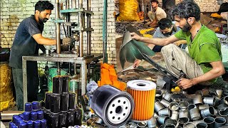 How Suzuki Car Oil Filters Manufacturing || Oil Filter Making in Factory