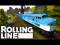 The Bluerock Northern Railroad  -  Rolling Line Gameplay