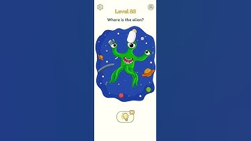 Dop 2 : Delete One Part Level : 20. 🤔🧑‍🚀👽 Where is the alien? #shorts