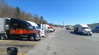 Prime Inc Flatbed Female Trailers to NC.Any girl can do this !