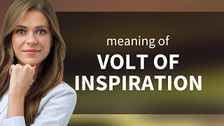 Unleashing Creativity: The Power of a "Volt of Inspiration"