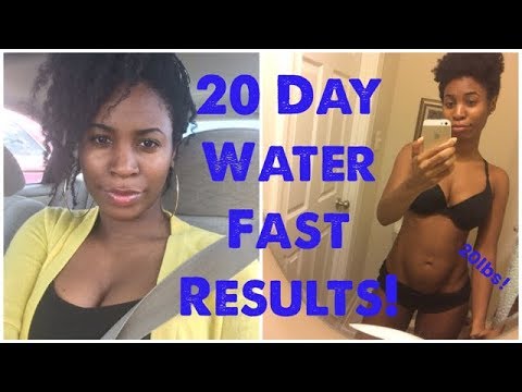 What a 20 day water fast did to my BODY! - YouTube