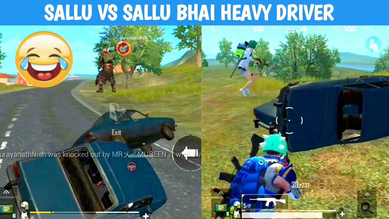 FUNNY PUBG LITE HEAVY DRIVER SALLU COMEDY SHORTS|FUNNY WHATSAPP MOMENTS VIDEO CARTOONFREAK|#SHORTS