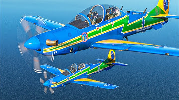 MSFS Formation Flying Compilation #10 - Multiplayer Gameplay - Microsoft Flight Simulator