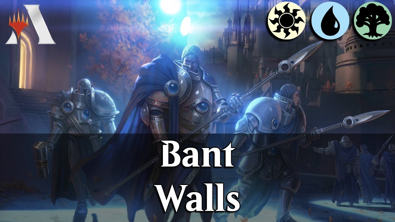 MTG Arena RNA | Bant Arcades Walls DeckTech & Gameplay [Borderline]