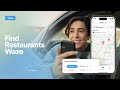 How to Find Restaurants on Waze!