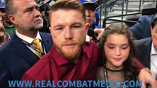 CANELO ALVAREZ DESPUÉS DE SU GRAN PELA CON GOLOVKIN DICE, 