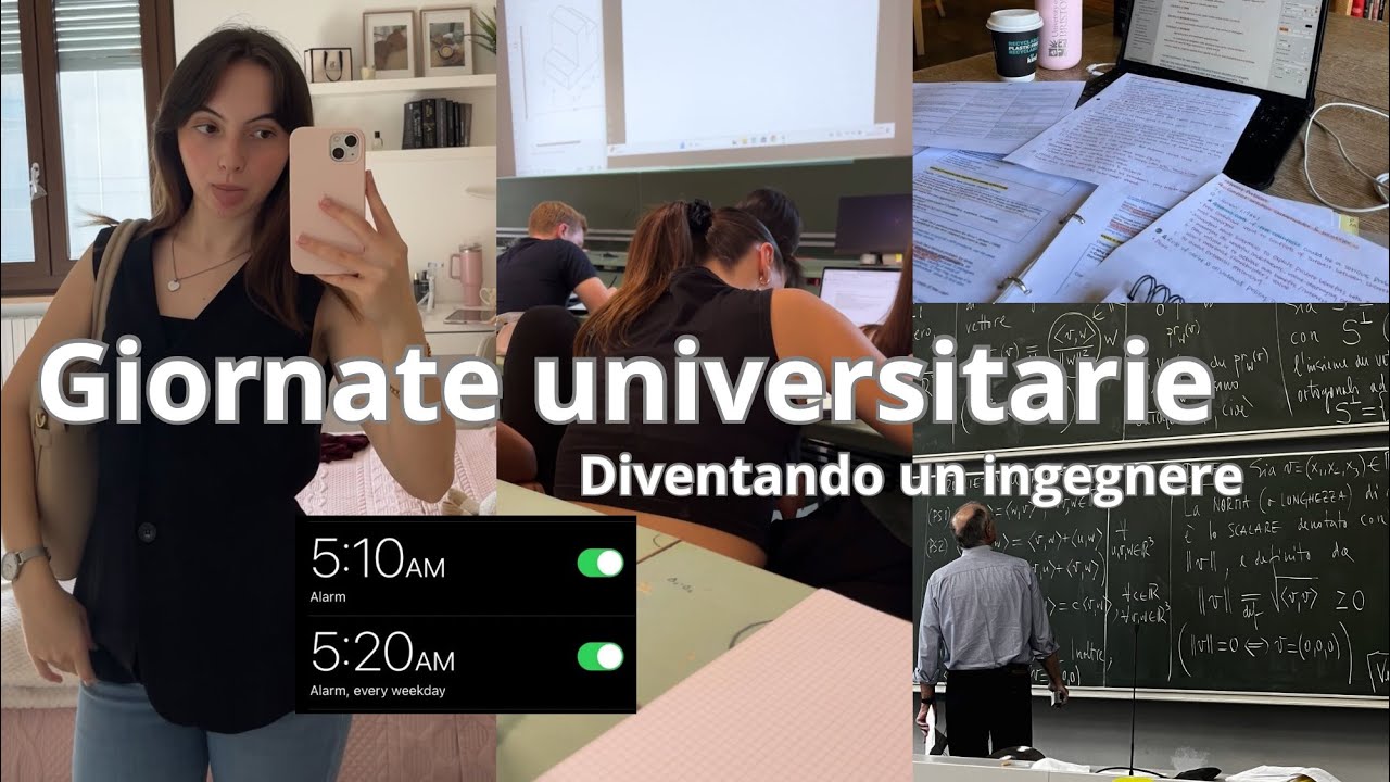 University days ✨ | Vita universitaria & studio intenso