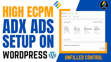 Google AdX Ads Setup 🔥 How to Google Ad Manager Ads Setup on Wordpress with High ECPM Ads Size 🔥