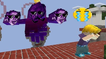 -10IQ Noob vs Einstein Pro FUNNIEST Moments In Lucky Block Skywars | (Blockman Go)