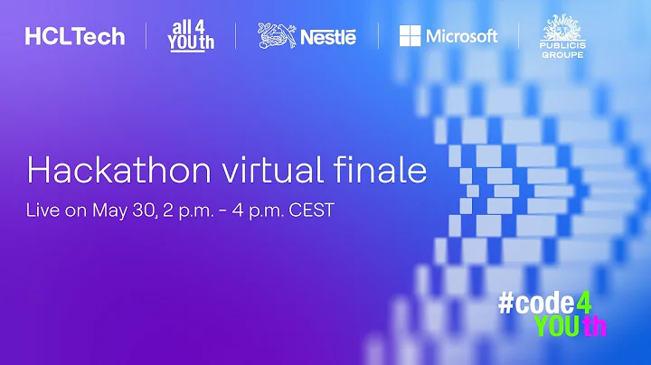 Code4YOUth Hackathon Virtual Finale | #SuperchargingProgress