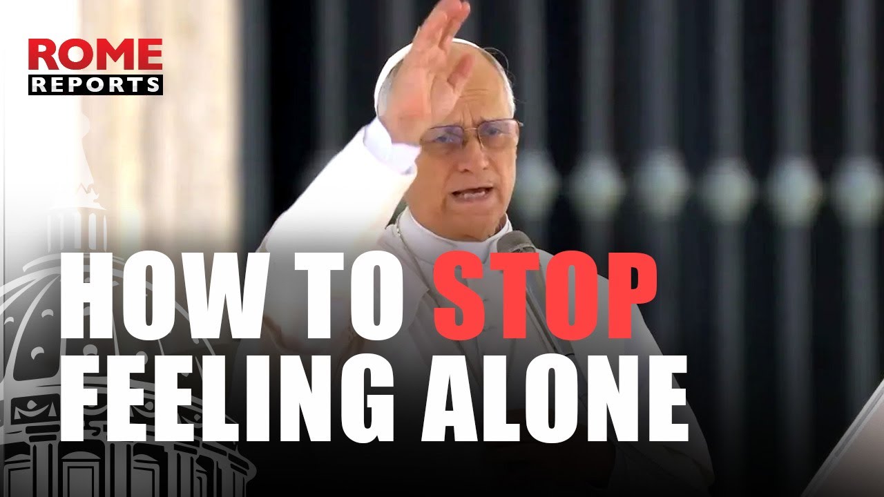 Папа Лев XIV показывает, как перестать чувствовать себя одиноким -ВИДЕО