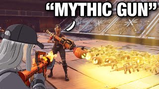 I Got EVERY CHAPTER 3 MYTHIC GUN!! 😳😱 (Scammer Get Scammed) Fortnite