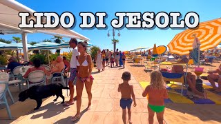 LIDO DI JESOLO, ITALY 🇮🇹 WALKING TOUR, 4K