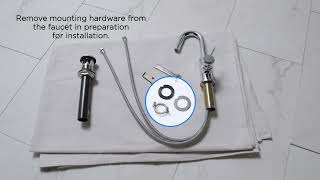 How to Install a Gerber Single Handle Bathroom Faucet by Gerber Plumbing Fixtures 786 views 1 year ago 4 minutes, 52 seconds