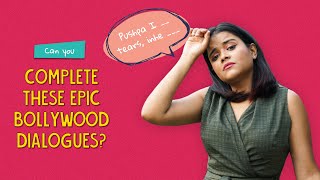 Can You Complete These Epic Bollywood Dialogues? | Ok Tested