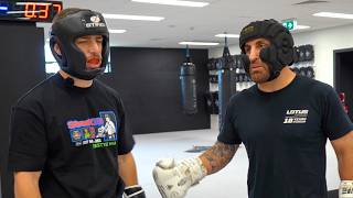 Sparring Australia's Greatest Fighter (Volk)