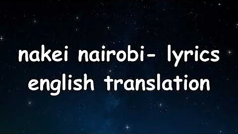 Mbilia Bel -  Nakei Naïrobi English translated lyrics [CLEF TV]