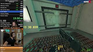 HalfLife: Opposing Force NO DEATHS/NO SAVES Speedrun in 21:26 [WORLD RECORD]