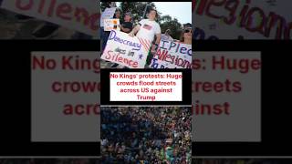 'No Kings' protests: Huge crowds flood streets across US against Trump #usanewsupdates