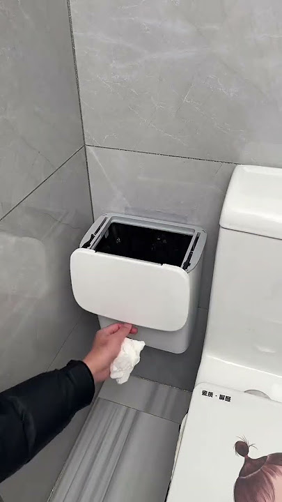 Wall-Mounted Trash Bin | Save Space and Keep Your Home Clean