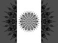 Mandala art design in adobe illustrator tutorial shorts illustrator