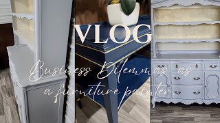 My struggles as a small furniture painting  business.