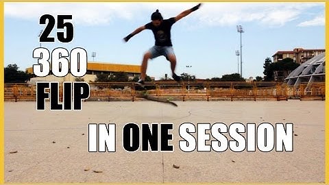 31 year old skate - HUGE 360 flip improvement: 25 360 flip landed in a 30 minutes session
