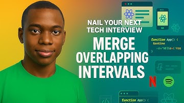 Merge Overlapping Intervals DSA/Leetcode Problem Step by Step