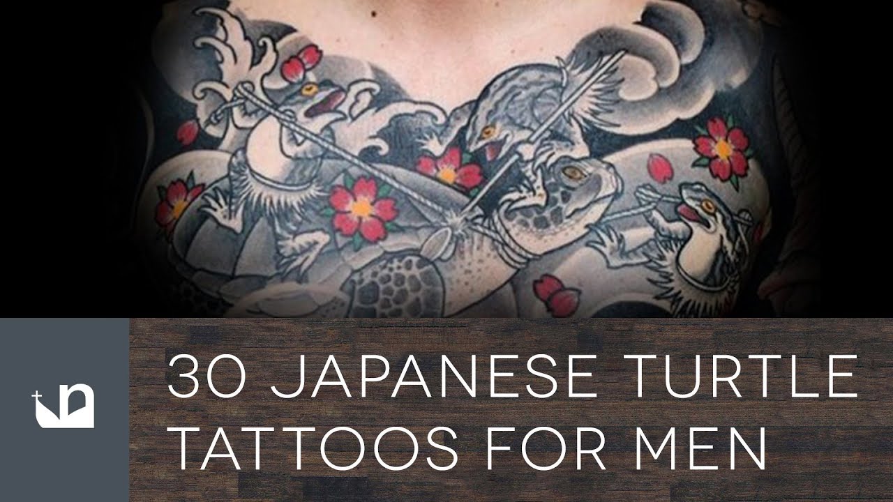 30 Japanese Turtle Tattoos For Men - YouTube