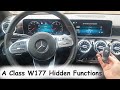 W177 A class Hidden Features - Mercedes A200 MBUX