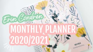 Erin Condren Monthly Planner Review 2020-2021