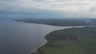 ВОЛГОГРАДСКОЕ ВОДОХРАНИЛИЩЕ. съемка с квадрокоптера. природа Волгоградской области