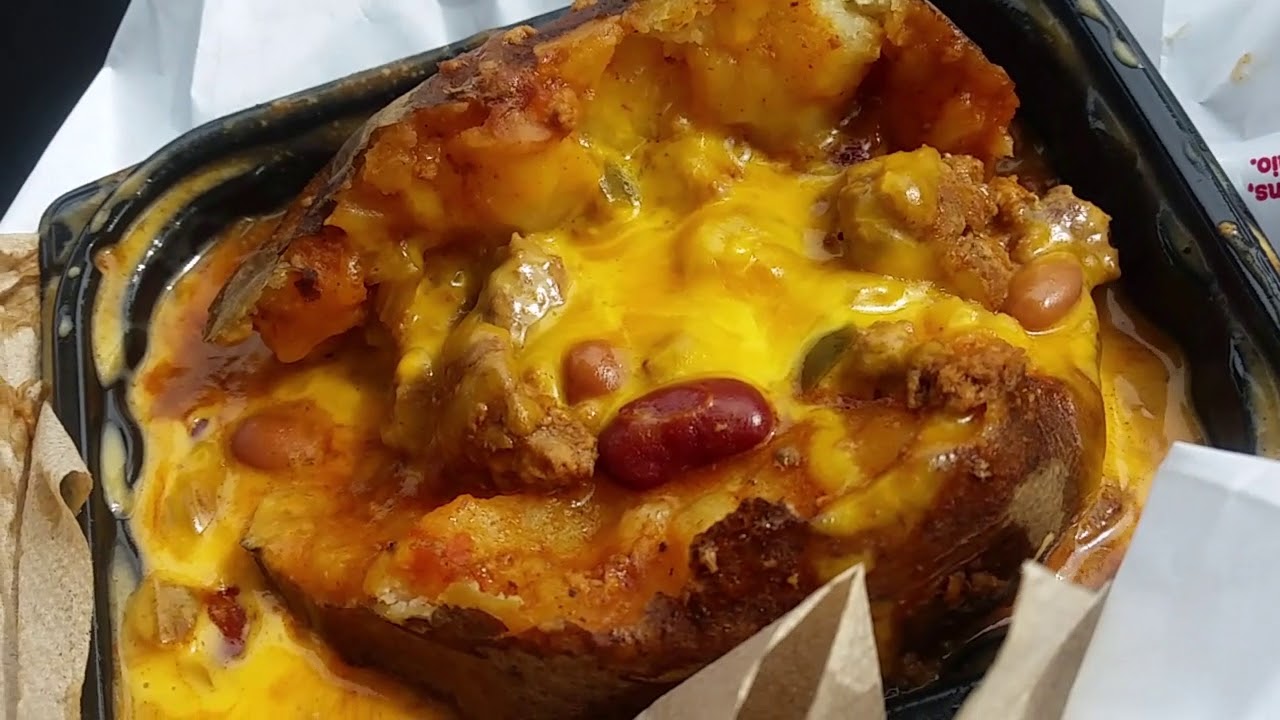Wendy's Chili Cheese / Baked Potato YouTube