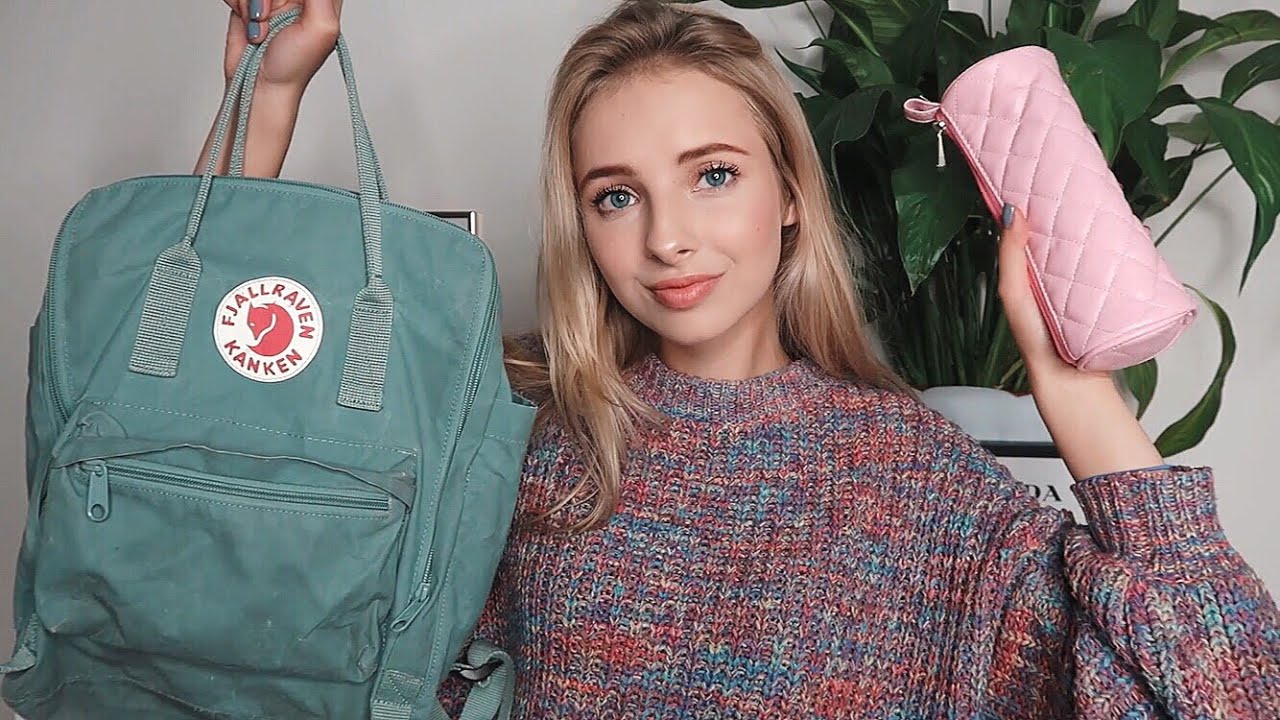 COSA C’È NEL MIO ZAINO 2018♡||#backtoschool