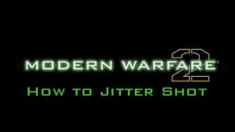 Mw2 TrickShot Tuts - How To Jitter Shot EASIEST WAY