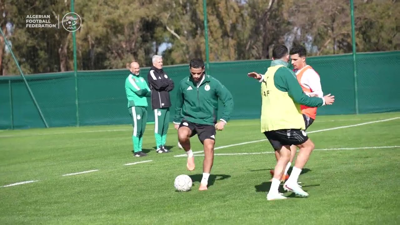 الخضر يشرعون في التحضير لمواجهة بوركينافاسو