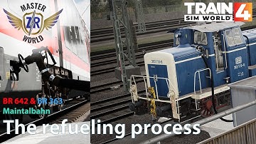 Filling Up - Maintalbahn - BR 363 & BR 642 - Train Sim World 4