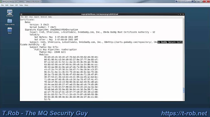 05 - Receive Certificate: MQ Cert Management